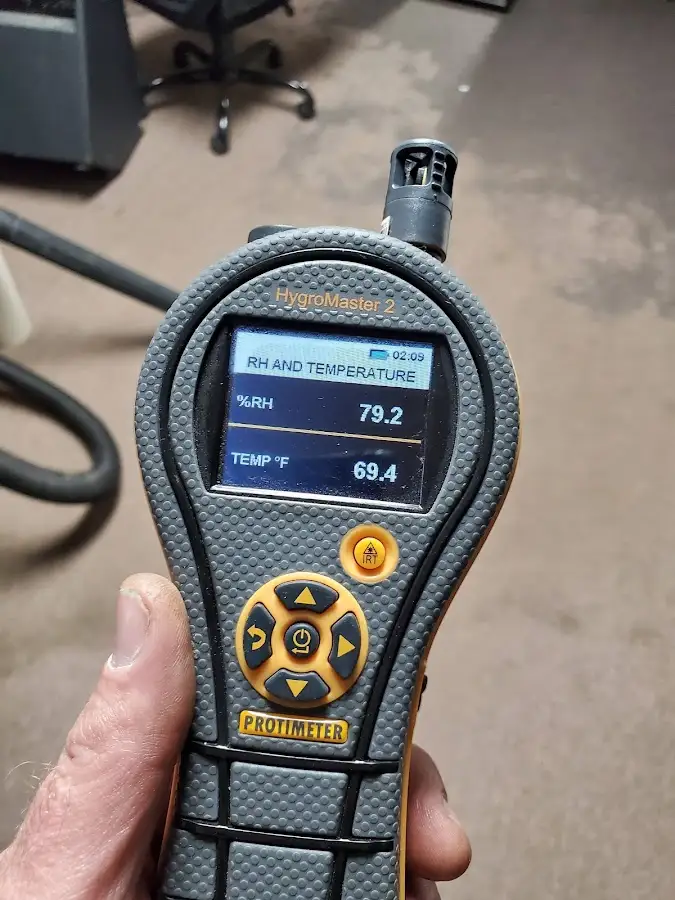 Moisture meter humidity assessment for Mold Remediation & Removal in Platteville