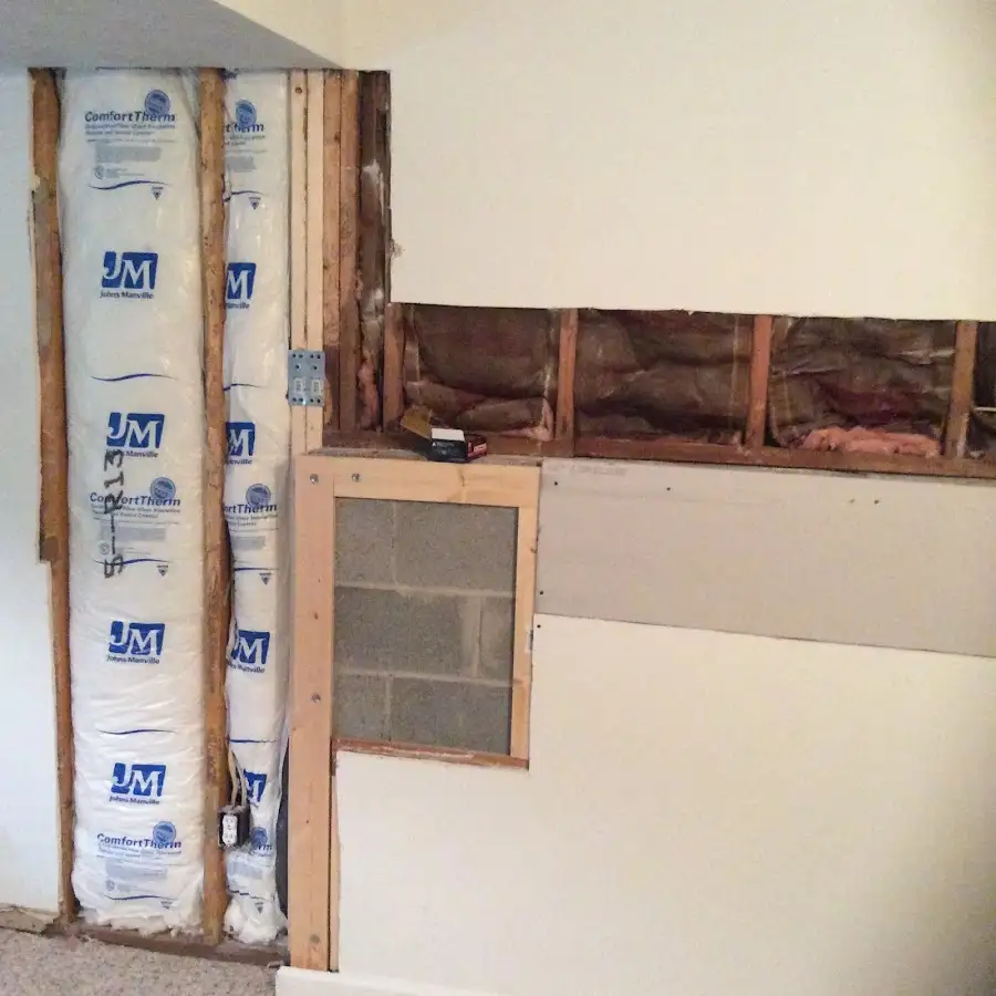 Wall insulation replacement during Odor Removal & Deodorization in Platteville